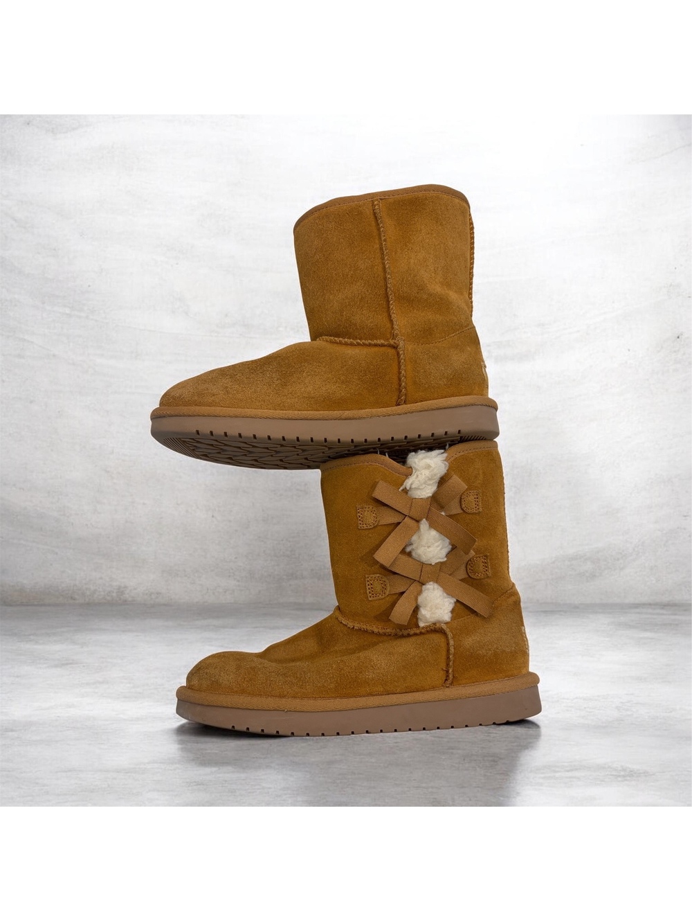 **Koolaburra by UGG Victoria Short Boots – Chestnut Suede \| Women’s Size 4**